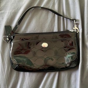 Adorable black Coach purse